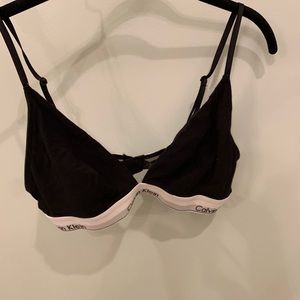 Calvin Klein MODERN COTTON TRIANGLE BRALETTE